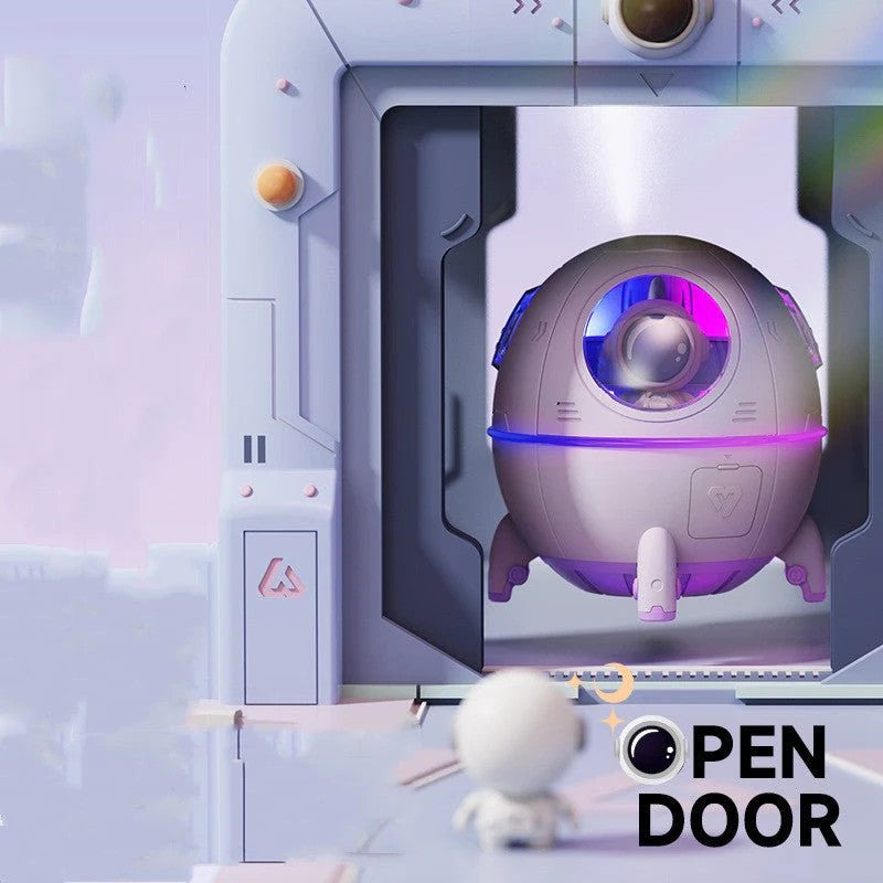 USB Astronaut Humidifier for Moisturizing Air and Stylish Home Decor